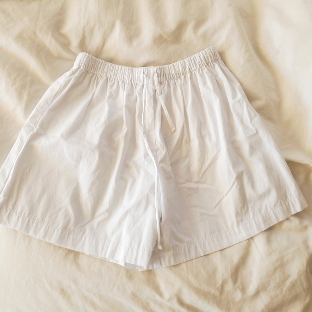 Faithful the brand white shorts Sereno shorts plain white